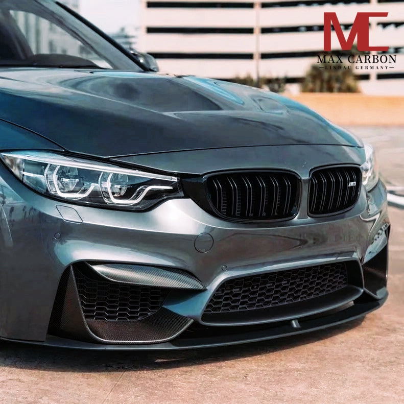Dry Carbon Lufteinlass Spoiler Oberteil passend für BMW M3 F80 / M4 F82 F83 - Getsdowned