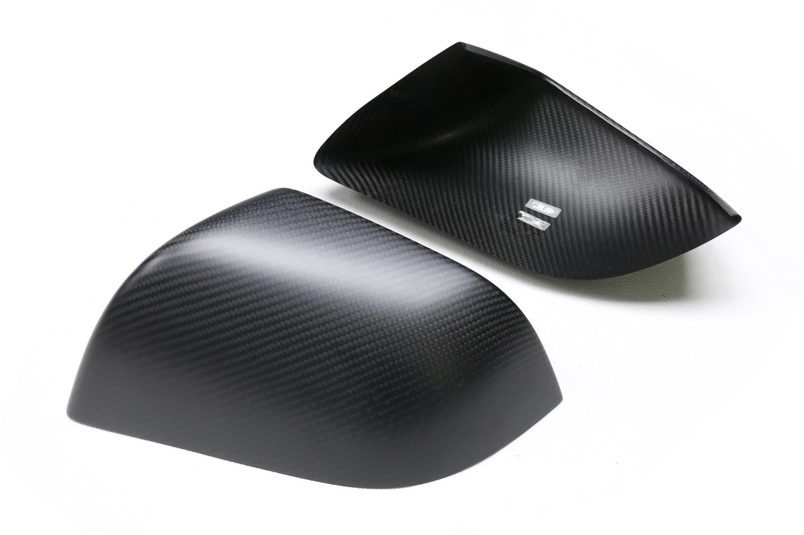 DRY CARBON Performance Aufsatz Spiegelkappen Mirror Cover passend für Tesla Model Y - Getsdowned