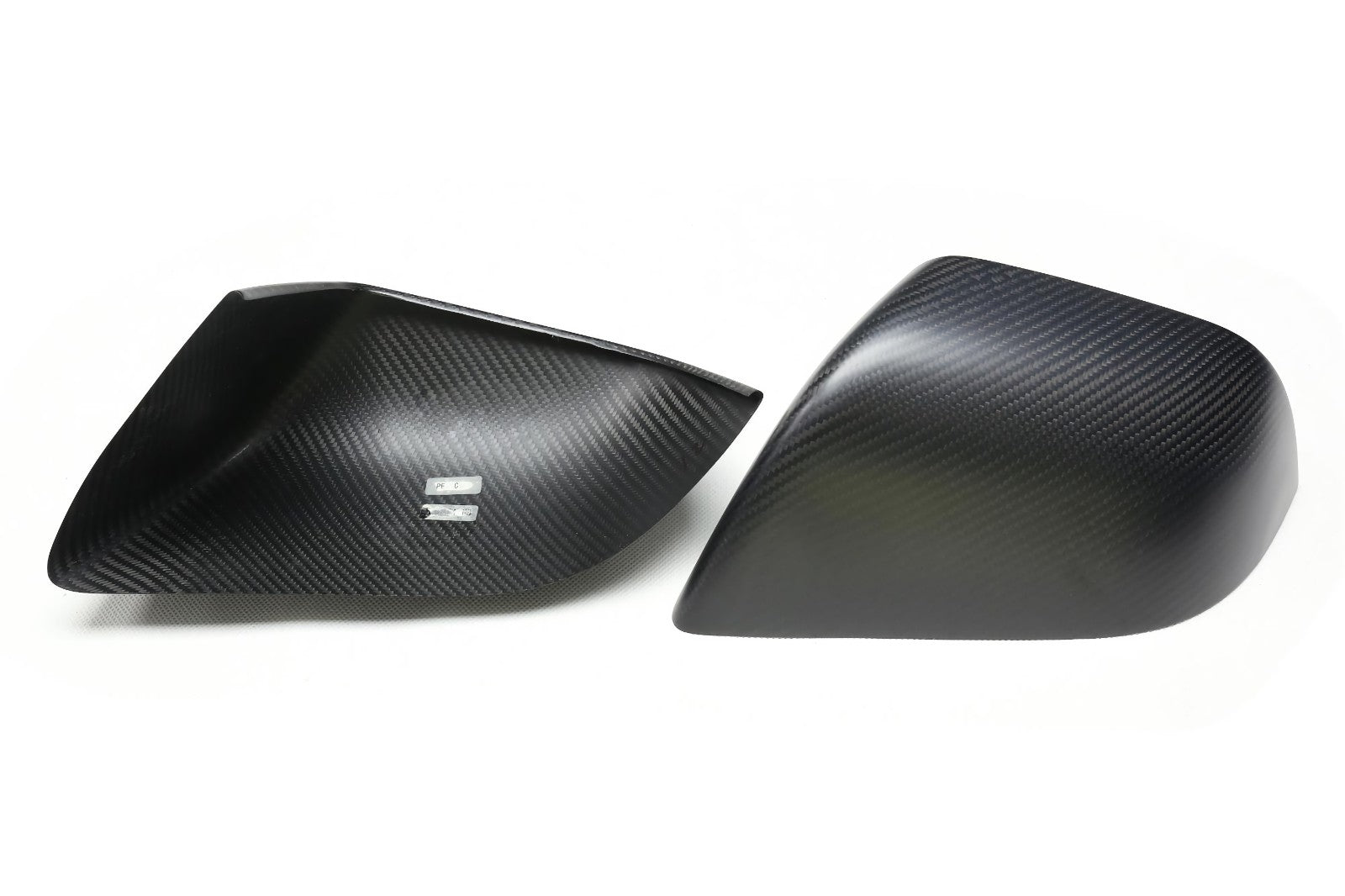 DRY CARBON Performance Aufsatz Spiegelkappen Mirror Cover passend für Tesla Model Y - Getsdowned