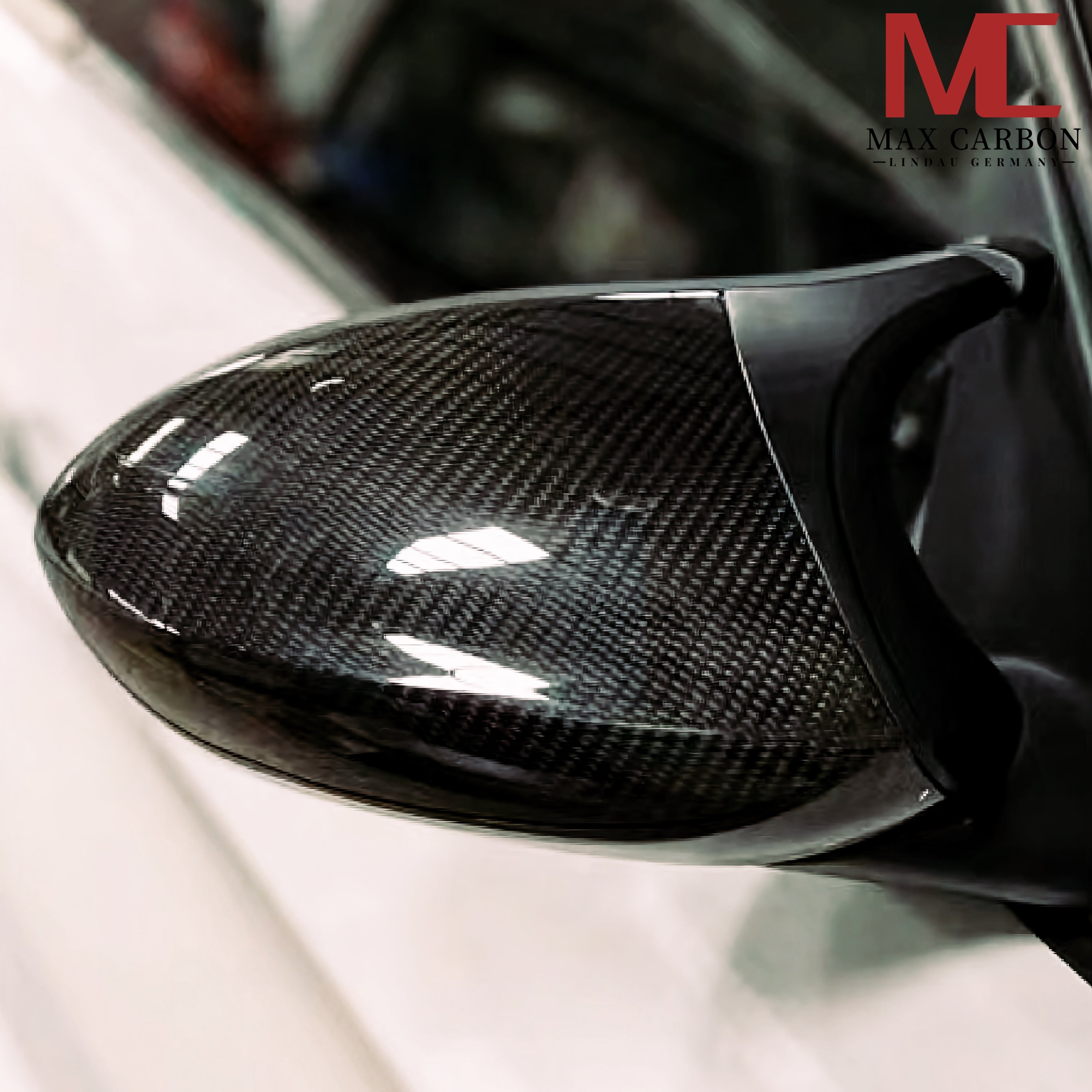 Dry Carbon Spiegelkappen für BMW M3 E90 E92 E93 - Getsdowned