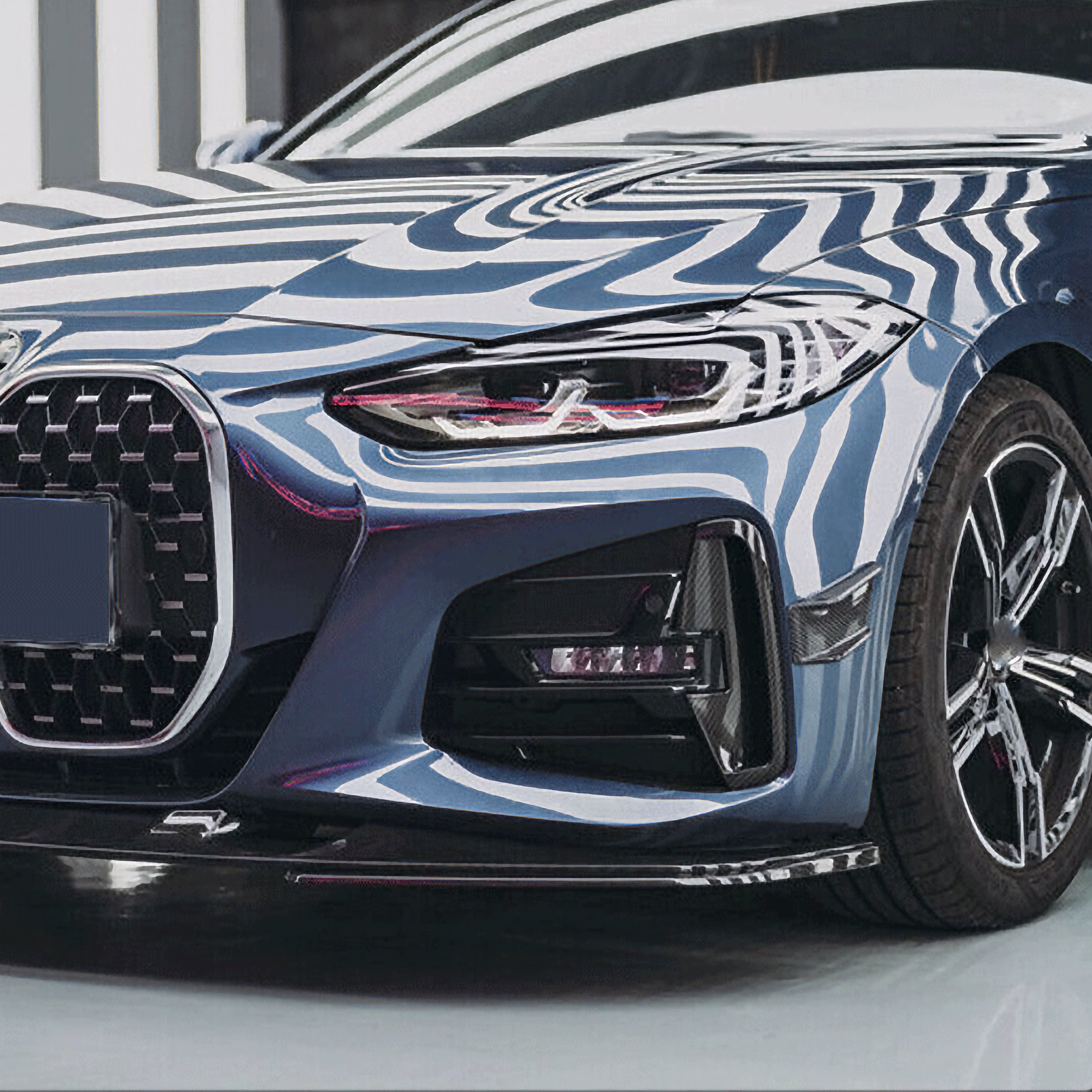 Dry CARBON Performance Front Flaps Performance Ecke Frontlippe für BMW G22 G23 G26