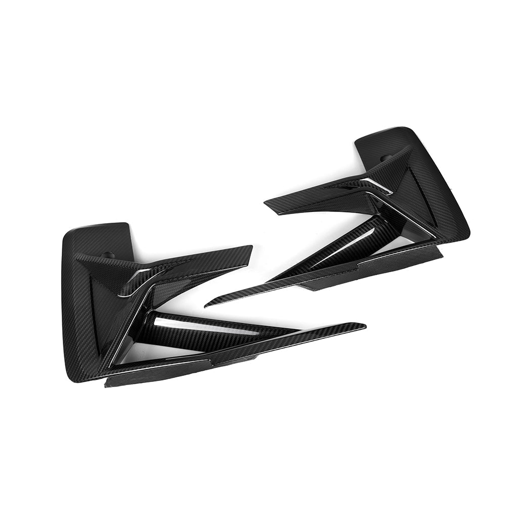 Dry Carbon Front Canards passend für BMW X3M (F97) X4M (F98) LCI - Getsdowned