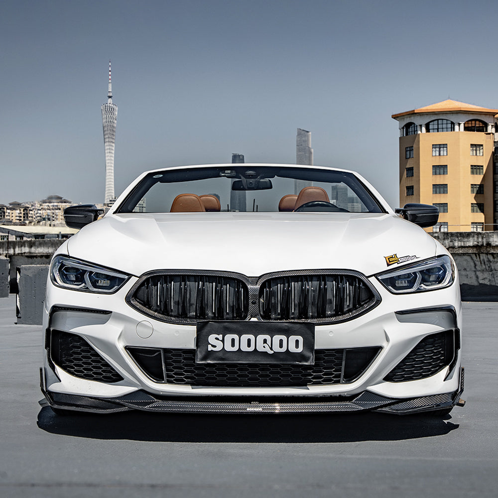 Dry Carbon Frontlippe passend für BMW 8er G14 G15 G16 - Getsdowned