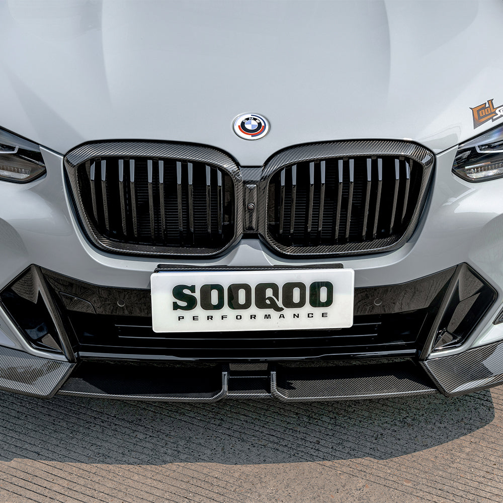Dry Carbon Frontlippe SQ-B passend für BMW X3 G01 LCI & X4 G02 LCI - Getsdowned