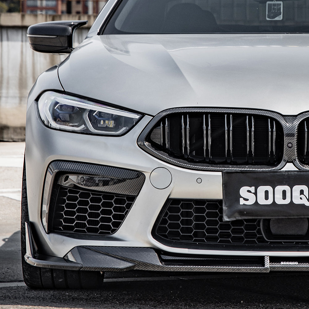 Dry Carbon Frontlippe SQ-Style passend für BMW M8 (F91 F92 F93) - Getsdowned