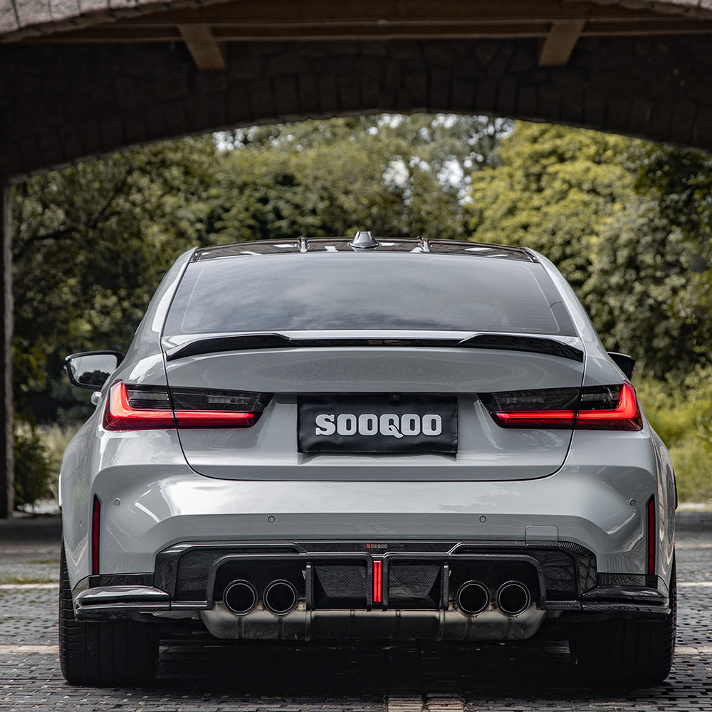 Dry Carbon Heck Winglets passend für BMW M3 G80 G81 - Getsdowned