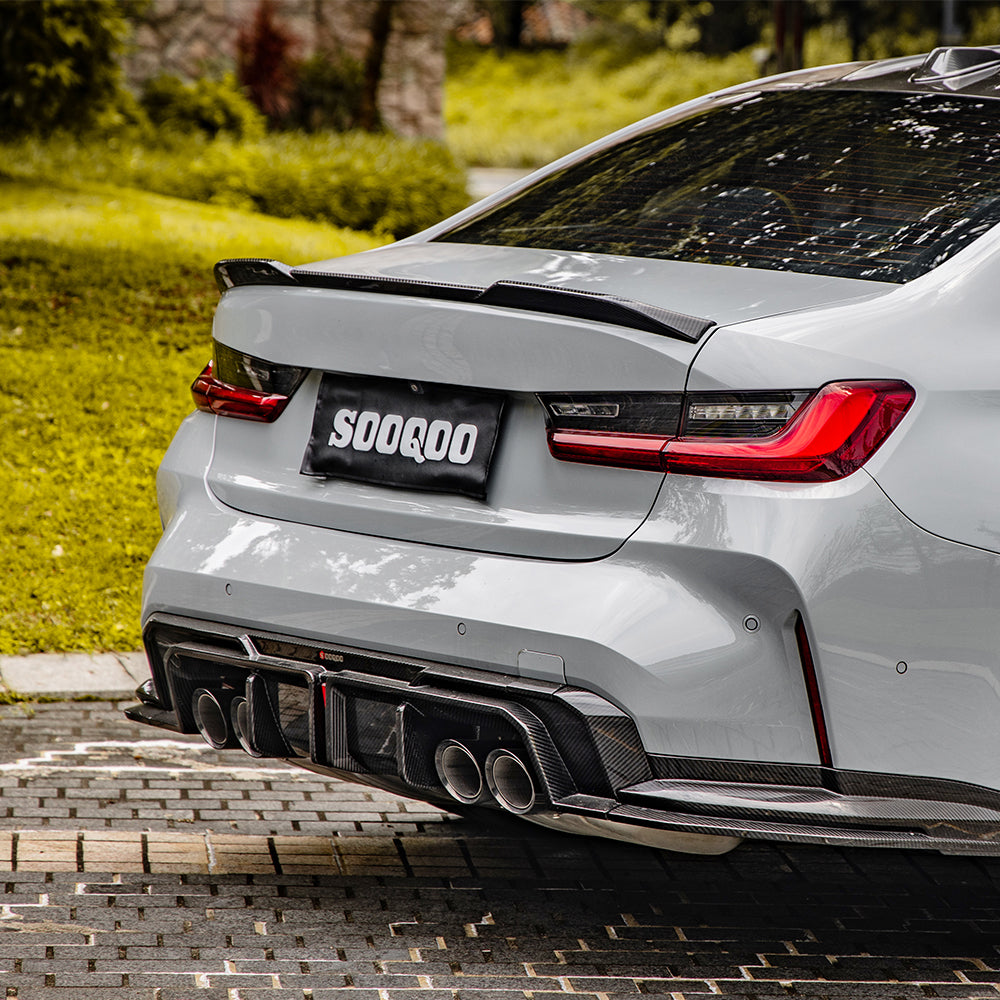 Dry Carbon Heck Winglets passend für BMW M4 G82 G83 - Getsdowned