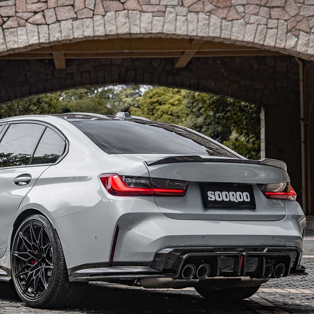 Dry Carbon Heck Winglets passend für BMW M4 G82 G83 - Getsdowned