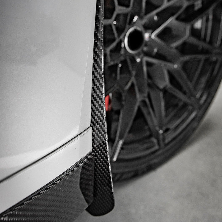Dry Carbon Radhaus Schmutzfänger für BMW M3 G80 G81 SQ Style - Getsdowned