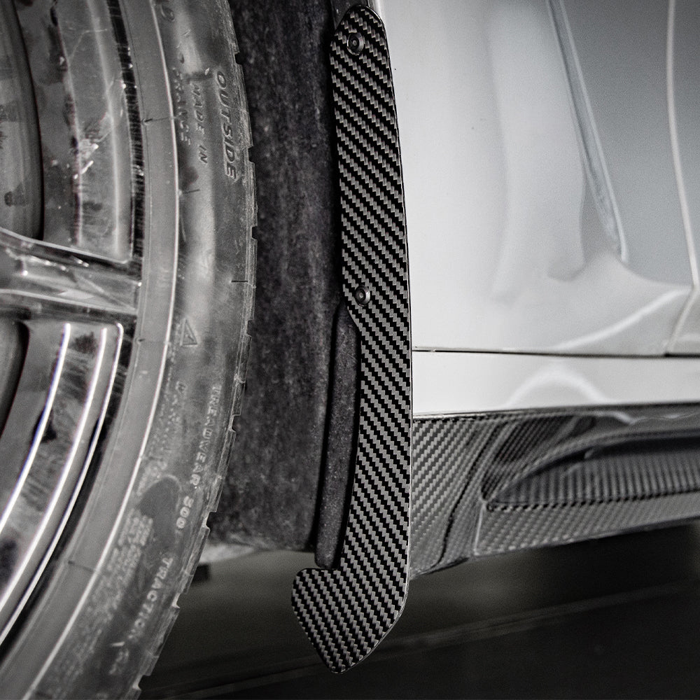Dry Carbon Radhaus Schmutzfänger für BMW M3 G80 G81 SQ Style - Getsdowned