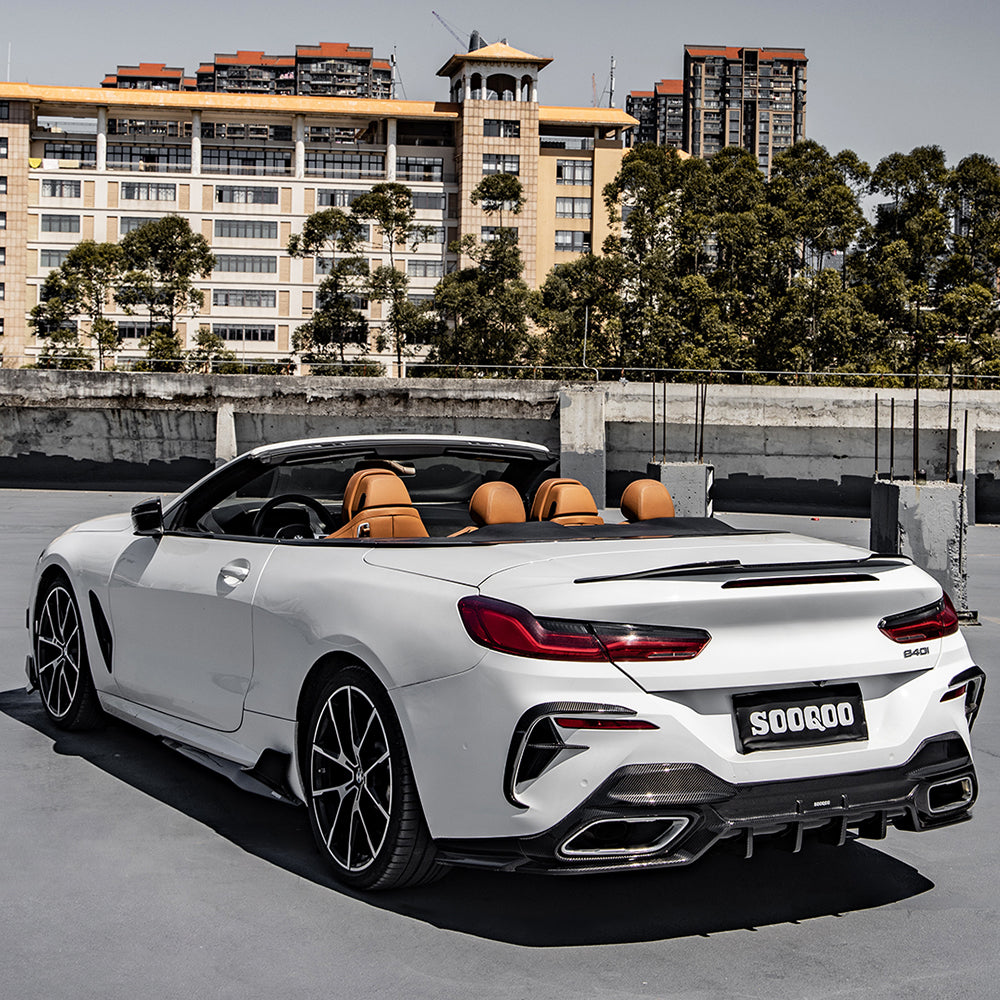 Dry Carbon Heckansatz passend passend für BMW 8er G14 G15 G16 - Getsdowned