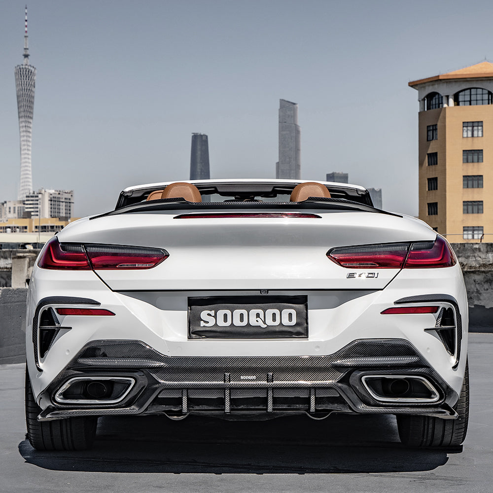 Dry Carbon Heckansatz passend passend für BMW 8er G14 G15 G16 - Getsdowned
