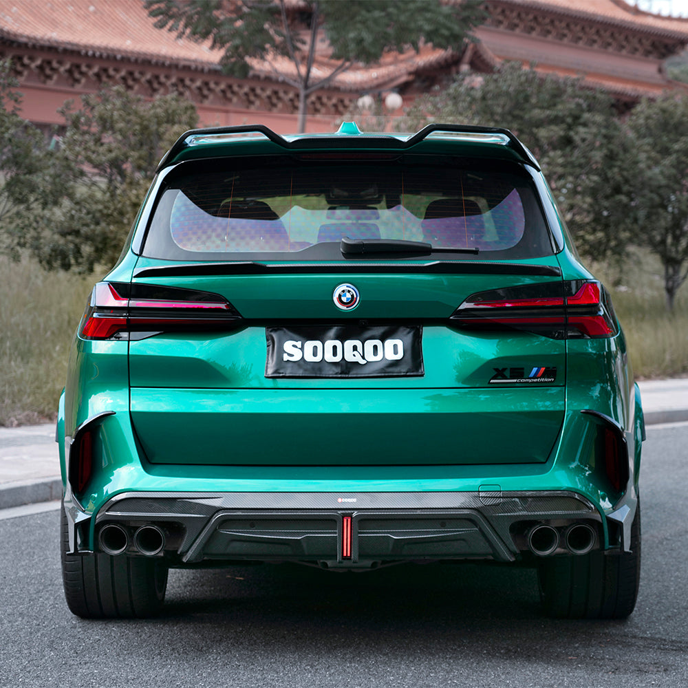 Dry Carbon Heckdiffusor mit Bremslicht passend für BMW X5M F95 LCI - Getsdowned