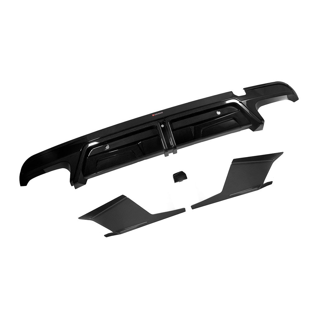 Dry Carbon Heckdiffusor mit Bremslicht passend für BMW X5M F95 LCI - Getsdowned