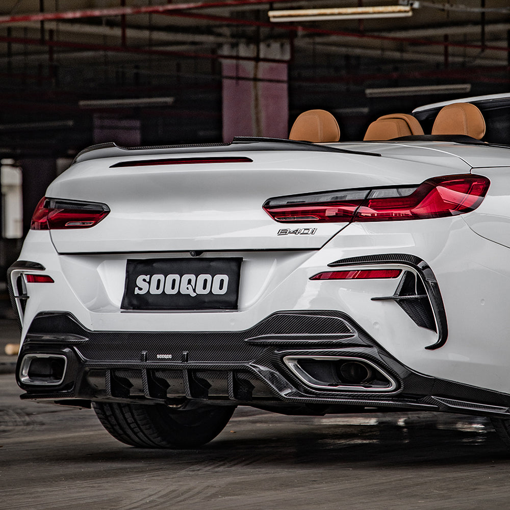 Dry Carbon Heckdiffusor passend für BMW 8er G14 G15 - Getsdowned