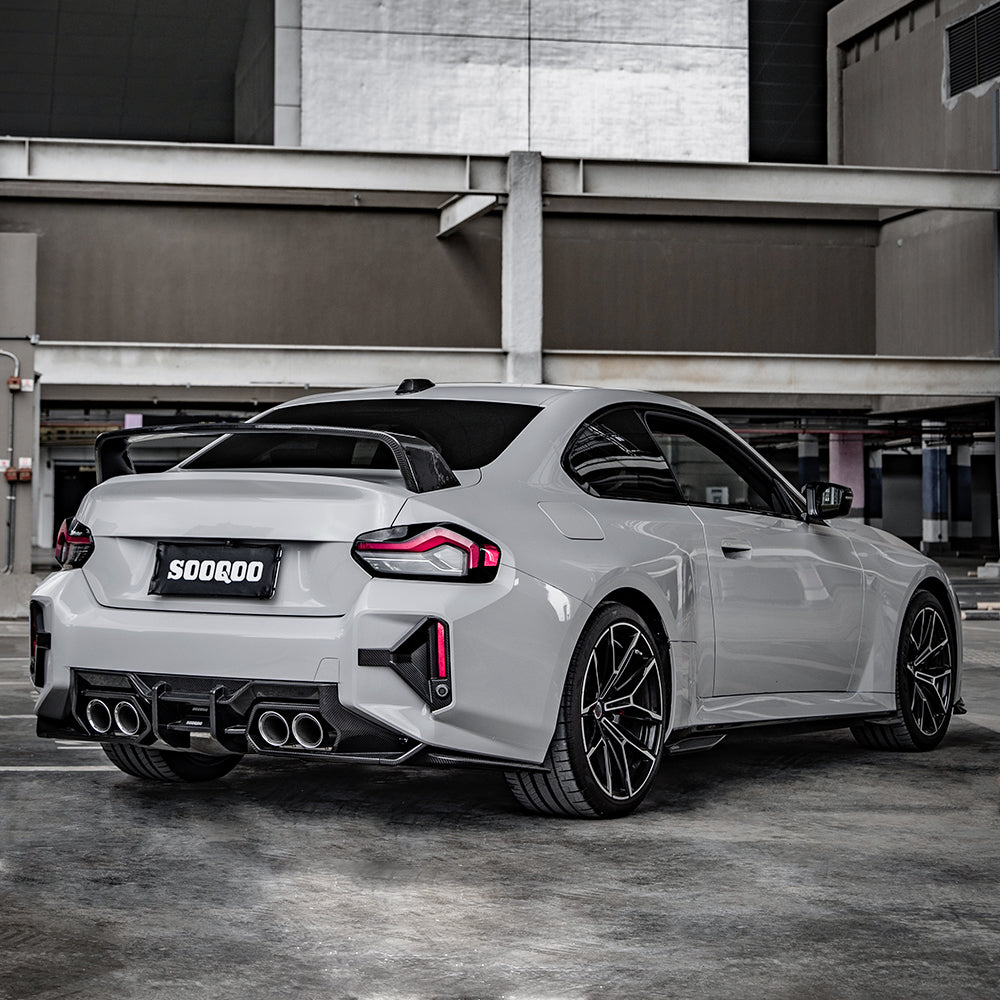 Dry Carbon Heckdiffusor passend für BMW M2 G87 SQ-A Style - Getsdowned