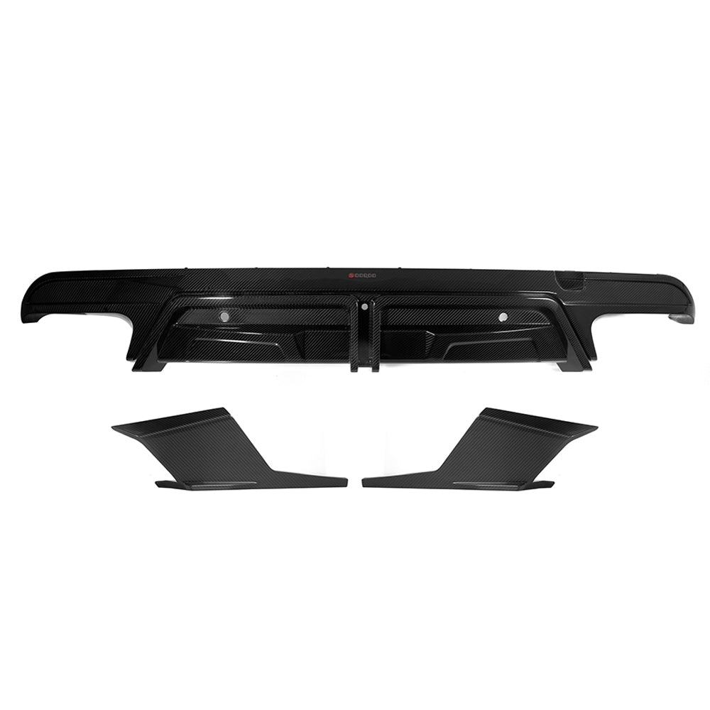 Dry Carbon Heckdiffusor passend für BMW X5M F95 LCI - Getsdowned