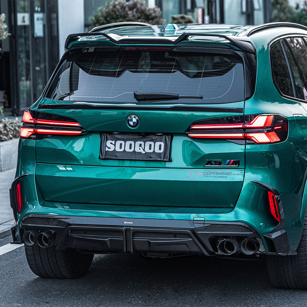 Dry Carbon Heckdiffusor passend für BMW X5M F95 LCI - Getsdowned