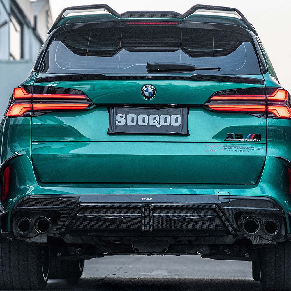 Dry Carbon Heckdiffusor passend für BMW X5M F95 LCI - Getsdowned