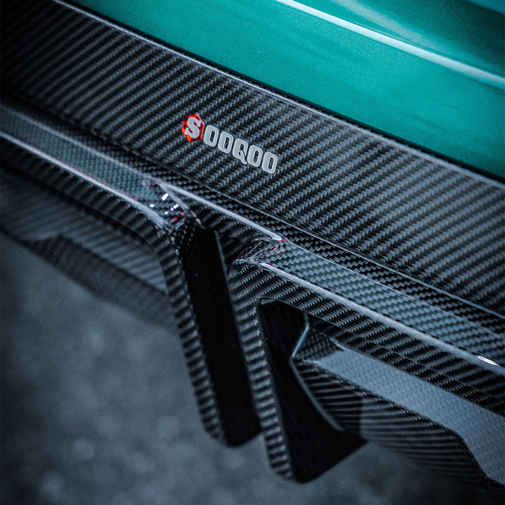 Dry Carbon Heckdiffusor passend für BMW X5M F95 LCI - Getsdowned