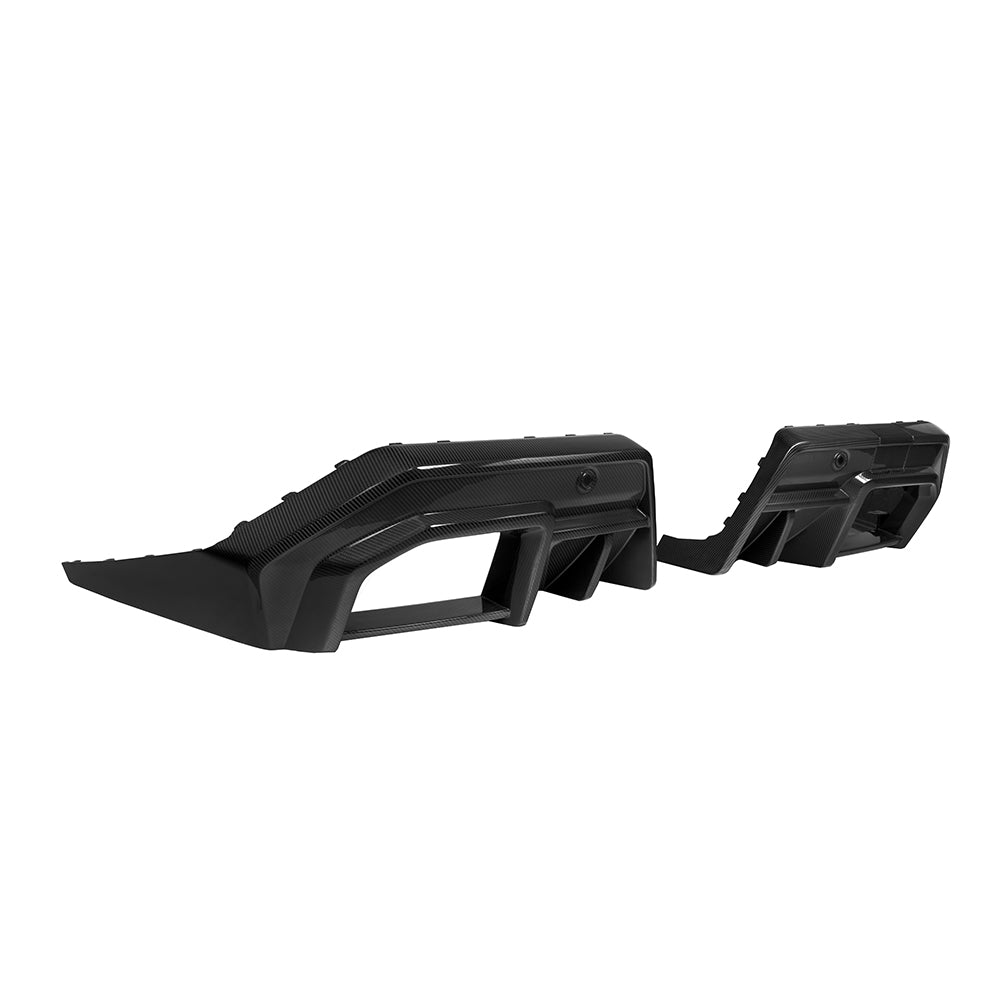 Dry Carbon Heckdiffusor SQ-A Style passend für BMW M5 G90 & G99 - Getsdowned
