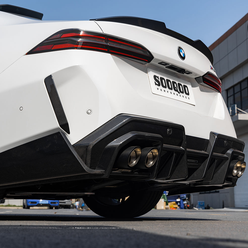 Dry Carbon Heckdiffusor SQ-B Style passend für BMW M5 G90 & G99 - Getsdowned