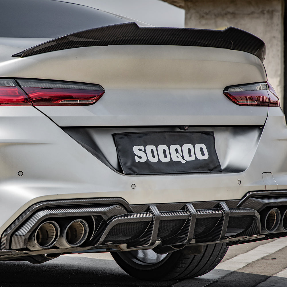 Dry Carbon Heckdiffusor SQ-Style für BMW M8 F93 - Getsdowned