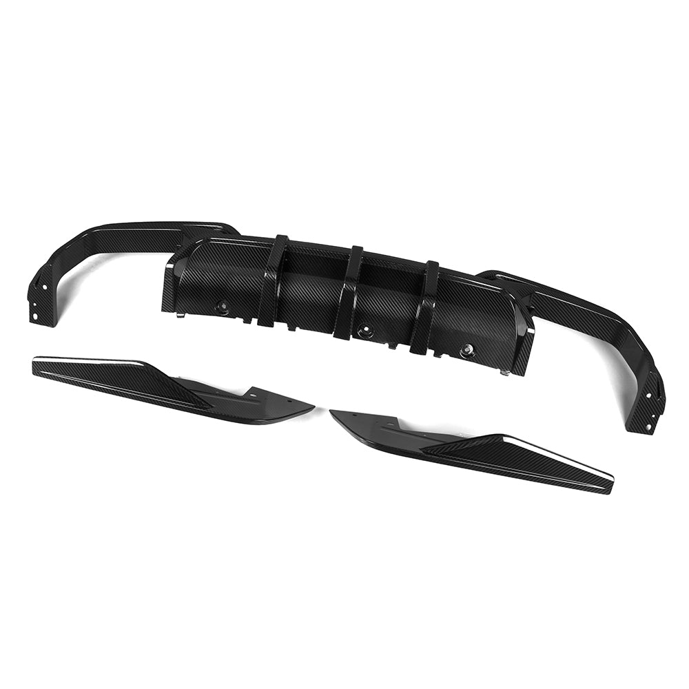 Dry Carbon Heckdiffusor SQ-Style passend für BMW M8 (F91 F92) - Getsdowned