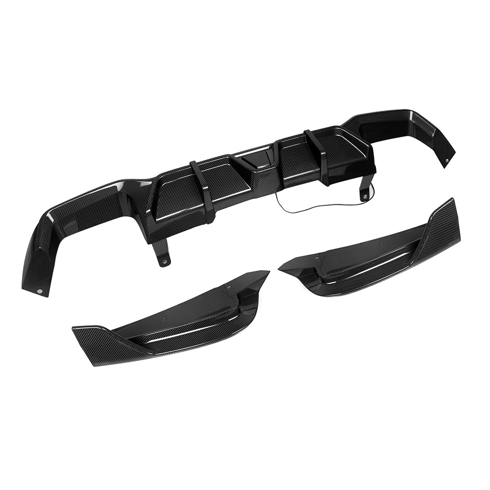 Dry Carbon Heckdiffusor für BMW X4M F98 LCI - Getsdowned