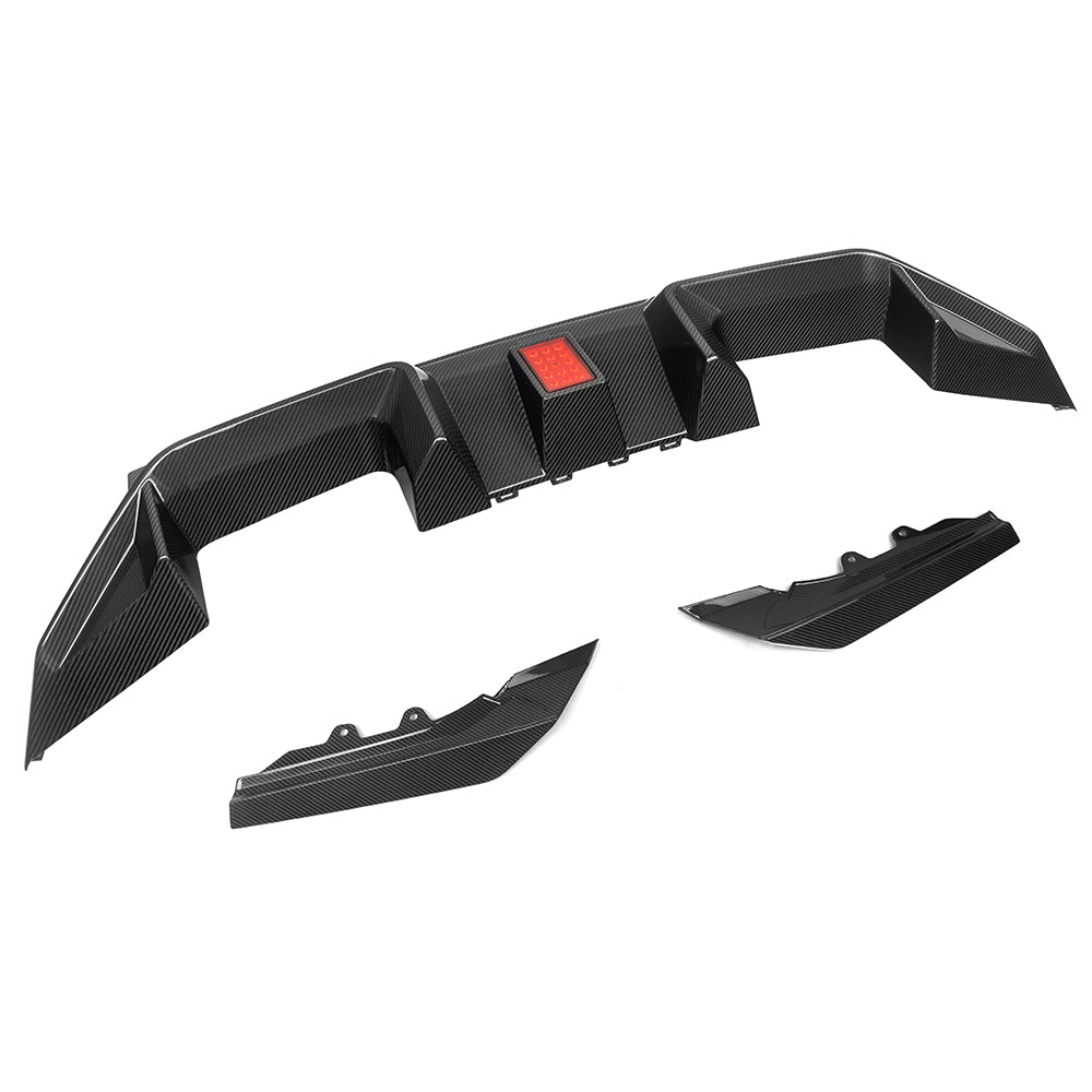 Dry Carbon Heckdiffusor SQ-B passend für BMW M2 G87 inkl. LCI - Getsdowned