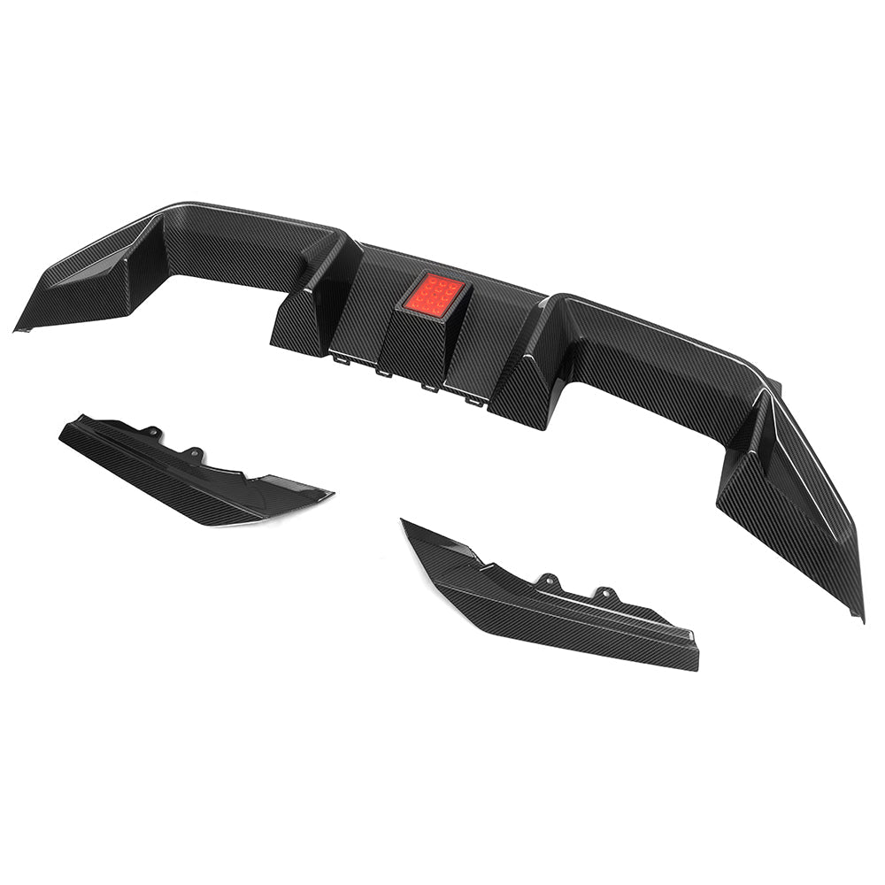 Dry Carbon Heckdiffusor SQ-B passend für BMW M2 G87 inkl. LCI - Getsdowned