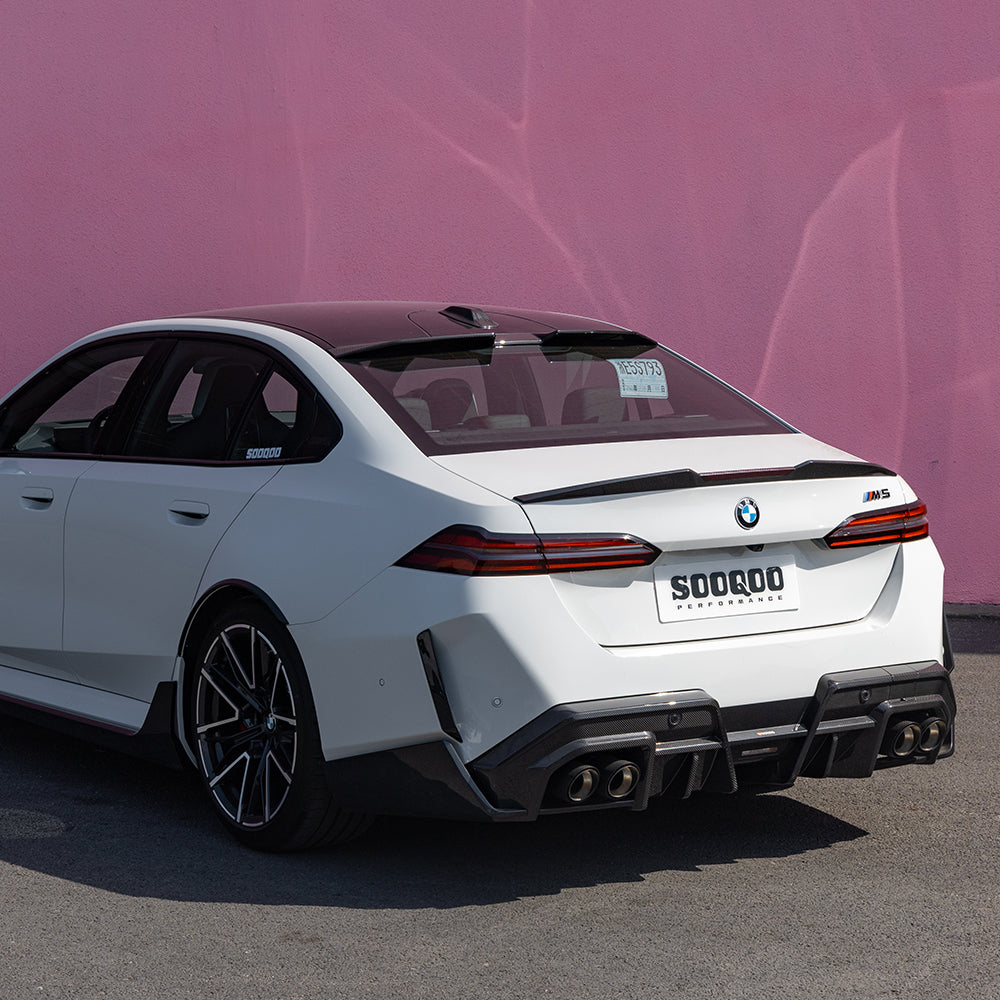 Dry Carbon Heckspoiler / Ducktail passend für BMW M5 G90 - Getsdowned