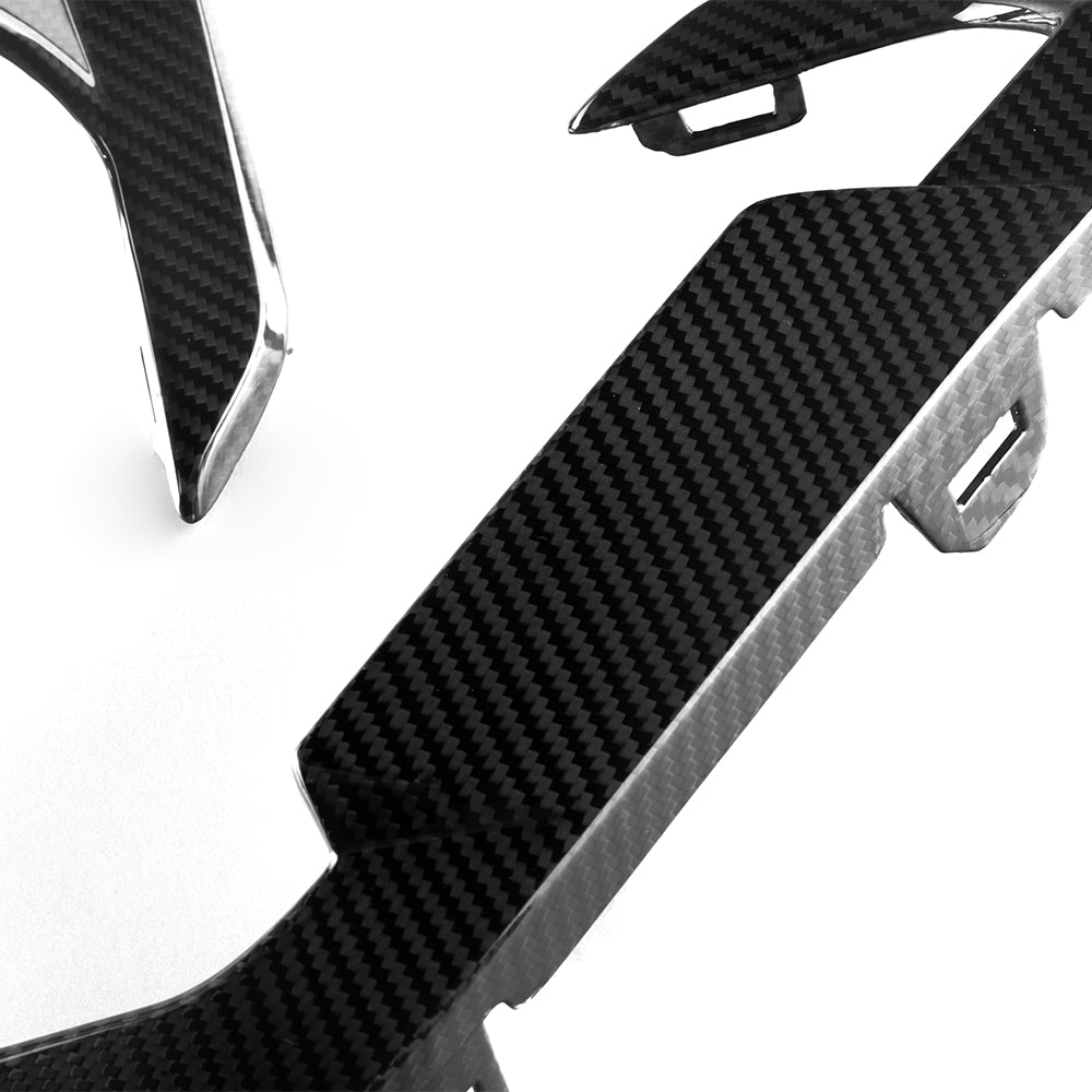 Dry Carbon Kotflügel Aufsätze passend für BMW X6M F96 LCI - Getsdowned