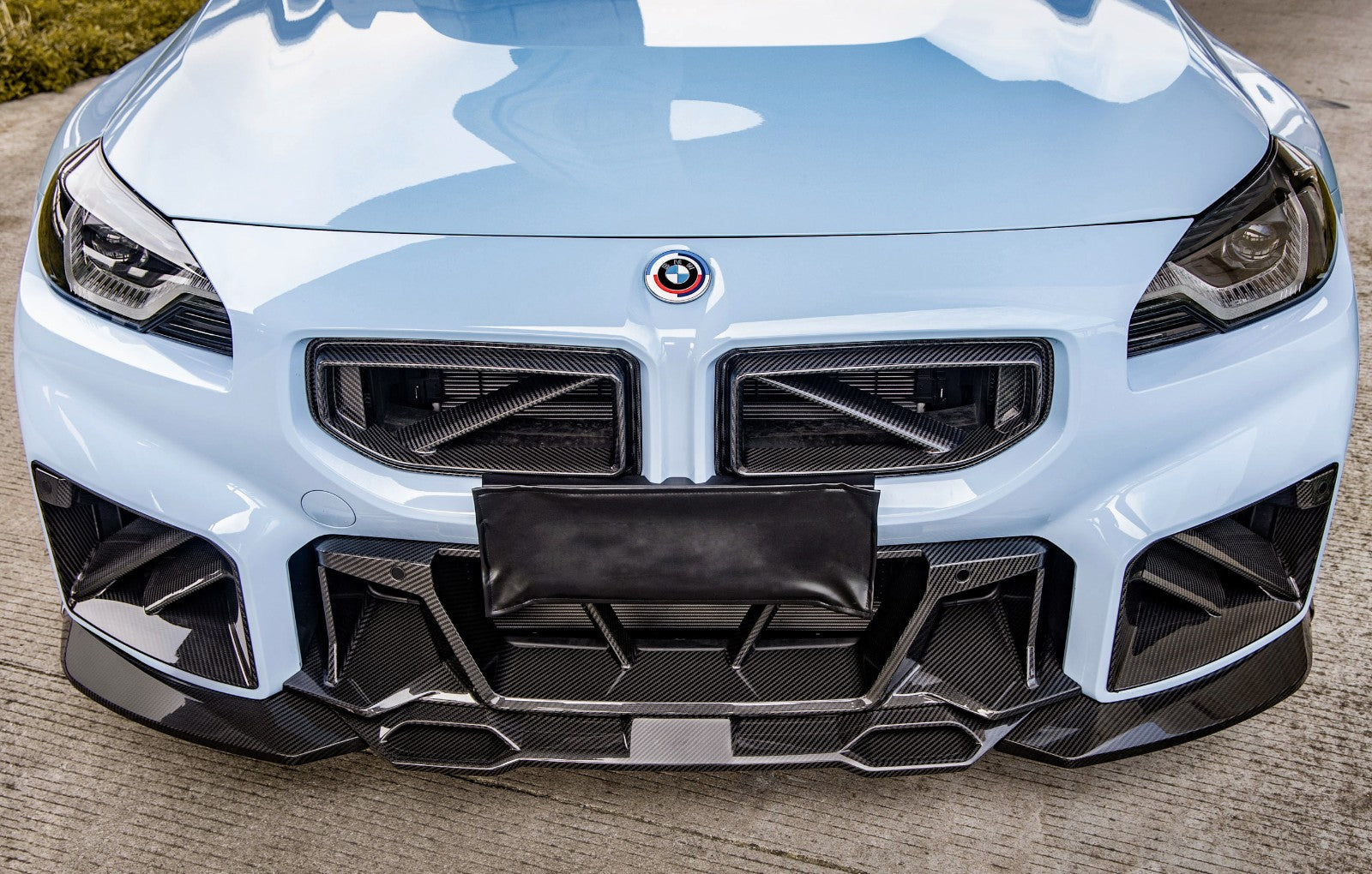 Dry Carbon Nieren Einsatz SQ Style passend passend für BMW M2 G87 - Getsdowned