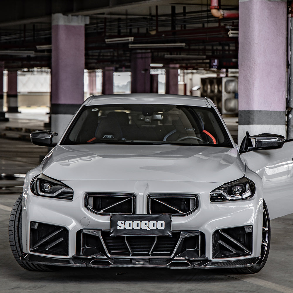 Dry Carbon Front Kühlergrill passend für BMW M2 G87 - Sonderpreis - nur Kompatibel mit SOOQOO FRONTLIPPE - Getsdowned