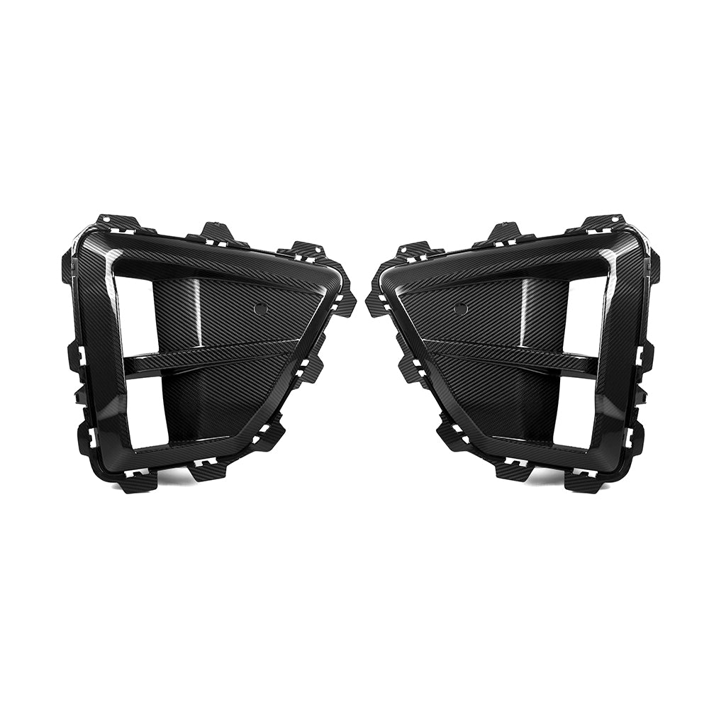 Dry Carbon Front Lufteinlässe passend für BMW X5M F95 X6M F96 LCI - Getsdowned