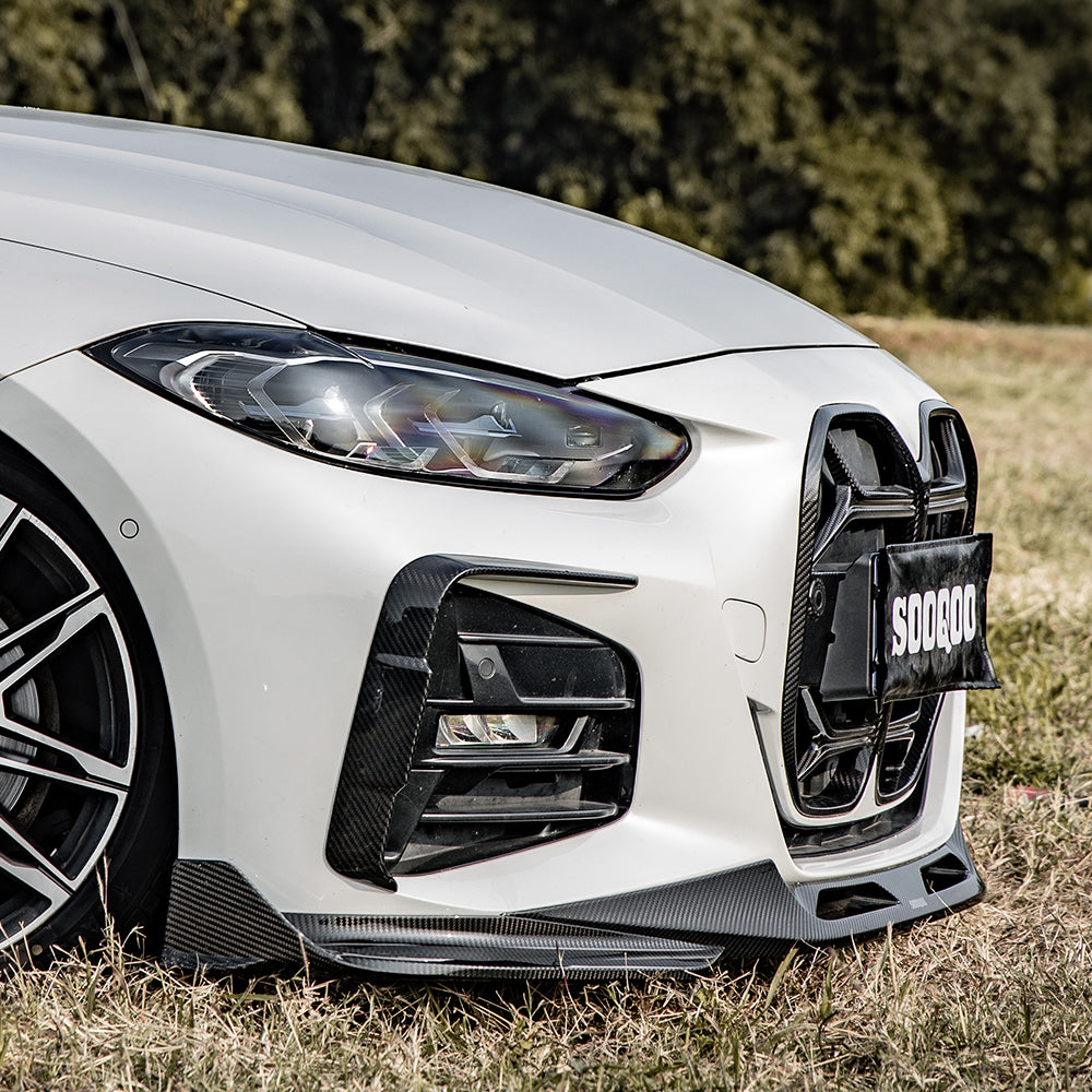 Dry Carbon Lufteinlass Spoiler passend für BMW 4er G22 G23 - Getsdowned