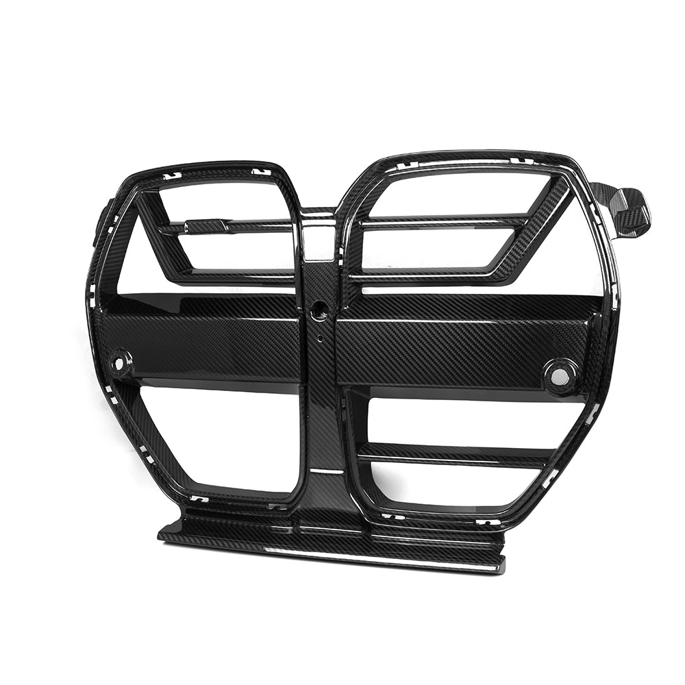 Dry Carbon Frontgrill Nieren SQ- "A-Style" mit ACC passend für BMW M3 (G80 G81) & M4 (G82 G83) - Getsdowned