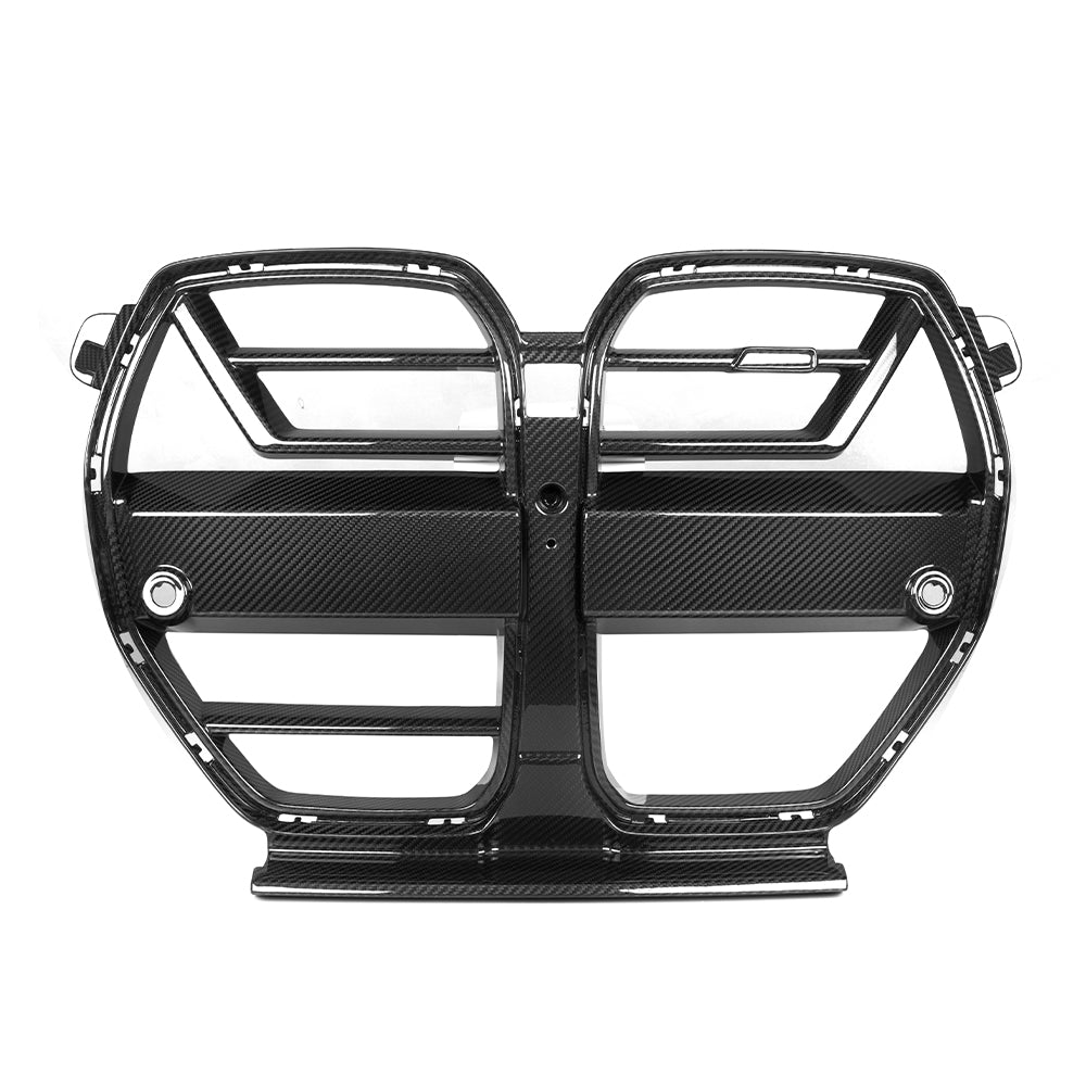 Dry Carbon Frontgrill Nieren SQ- "A-Style" mit ACC passend für BMW M3 (G80 G81) & M4 (G82 G83) - Getsdowned