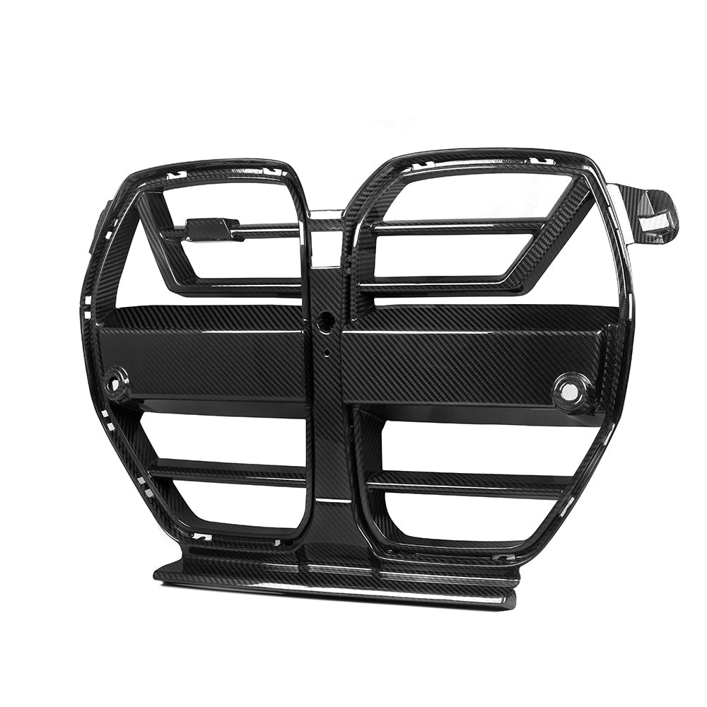 Dry Carbon Frontgrill Nieren SQ- "A-Style" passend für BMW M3 (G80 G81) & M4 (G82 G83) - Getsdowned
