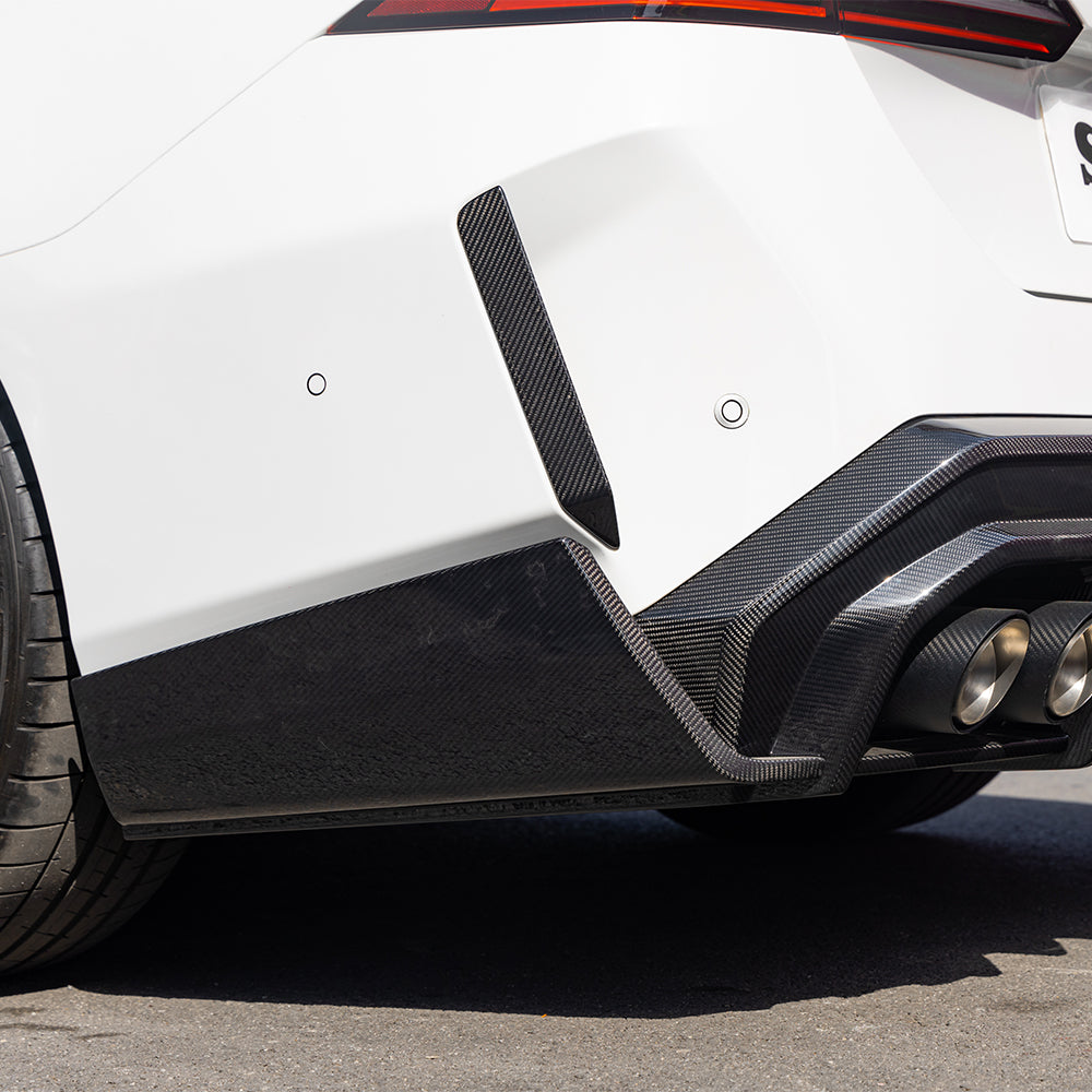 Dry Carbon Heck Reflektor Cover passend für BMW M5 G90 G99 - Getsdowned