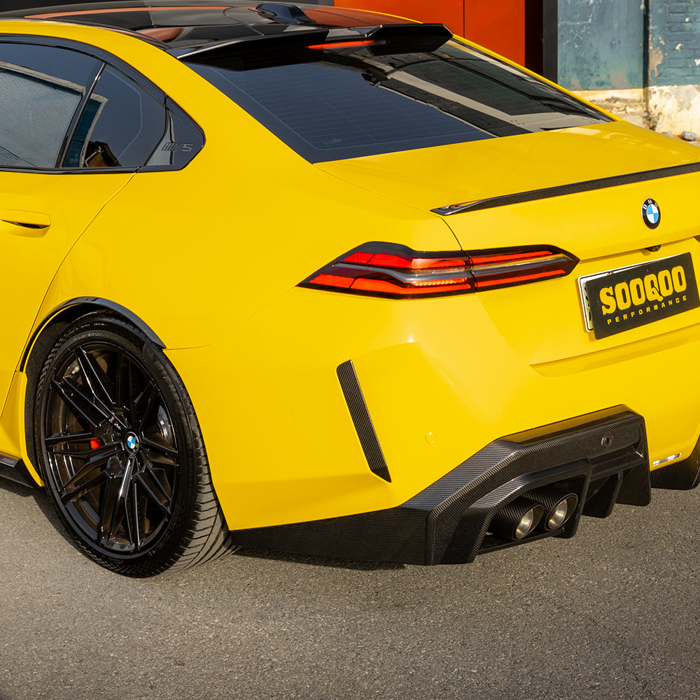 Dry Carbon Heck Reflektor Cover passend für BMW M5 G90 G99 - Getsdowned