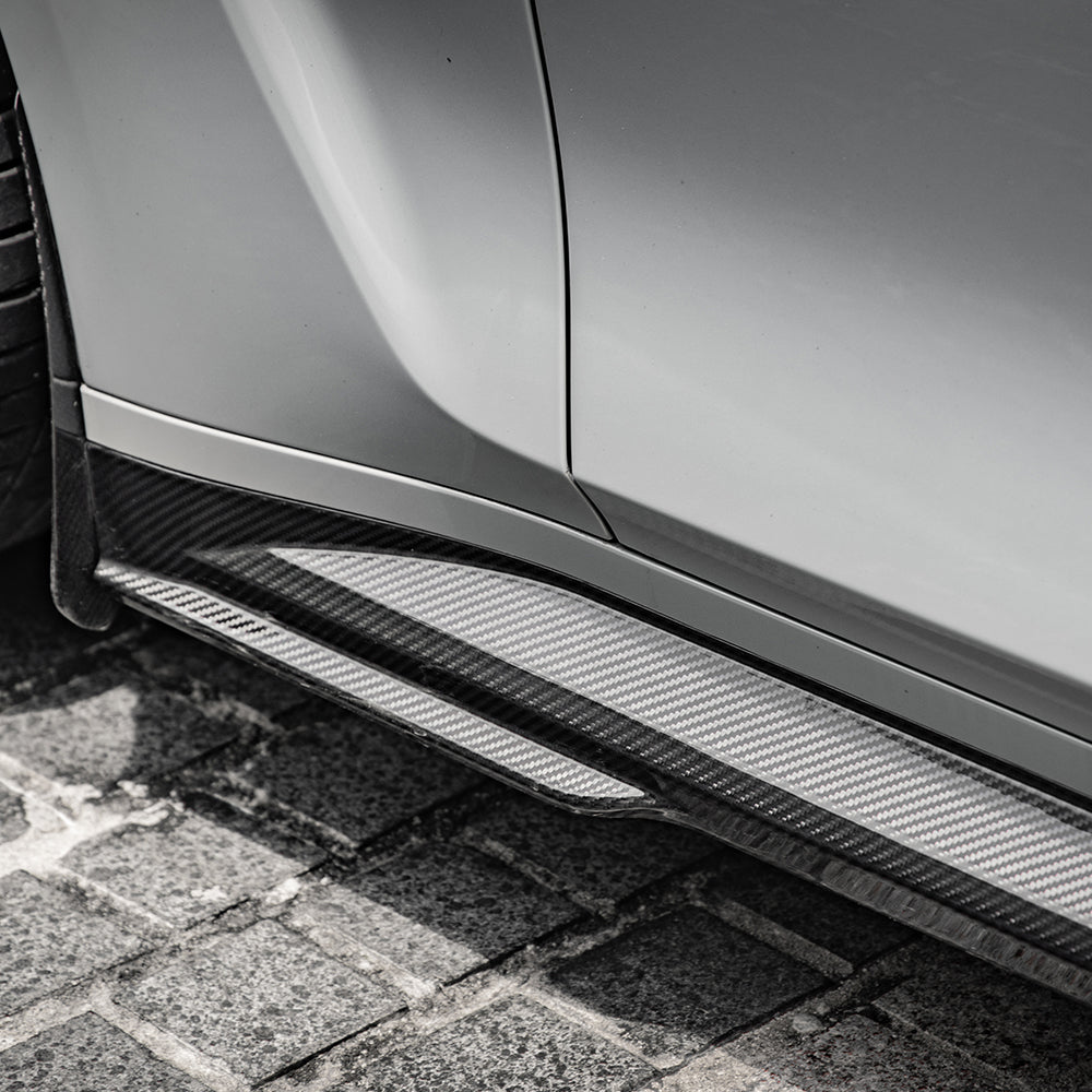 Dry Carbon Seitenschweller passend für BMW M3 G80 G81 - Getsdowned