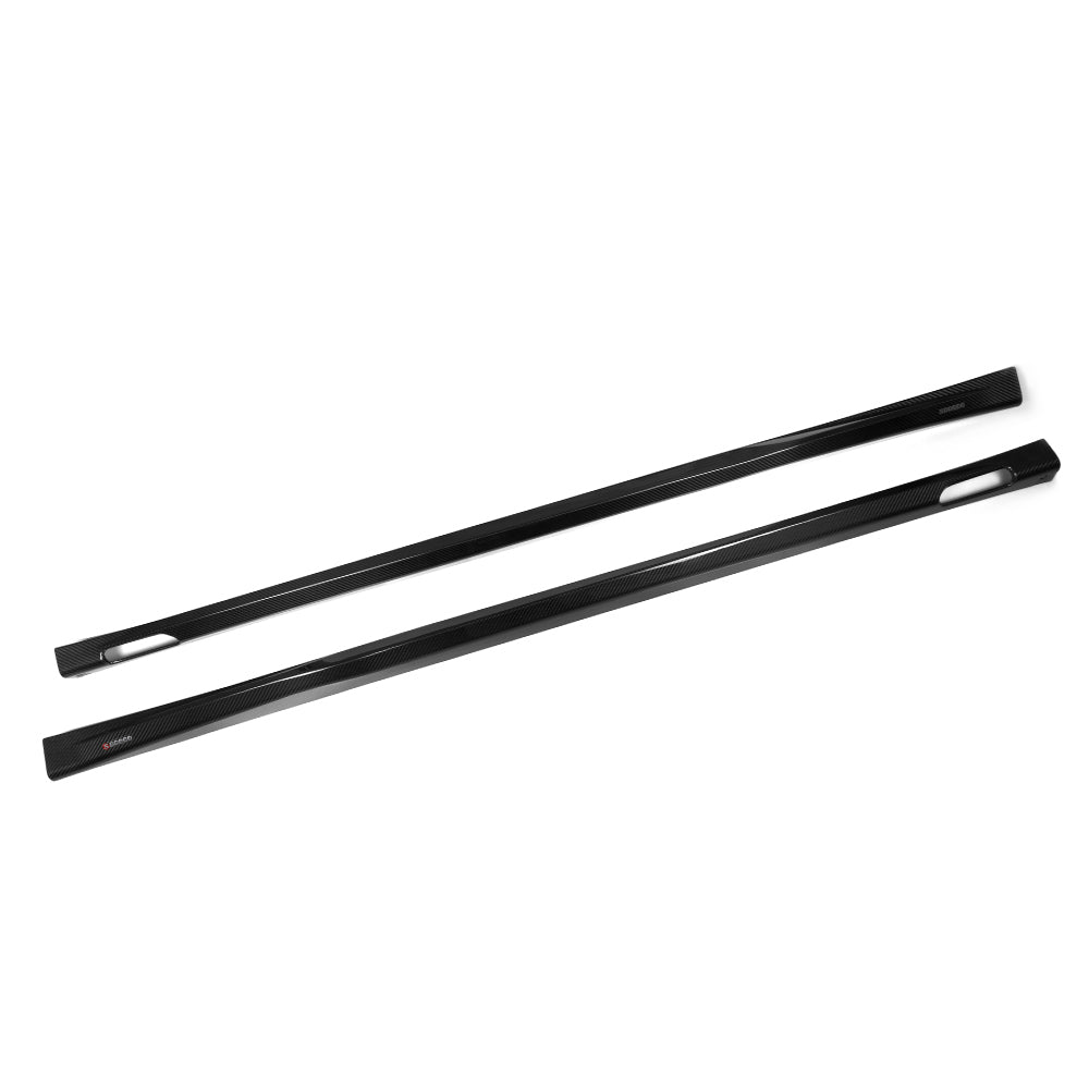 Dry Carbon Seitenschweller passend für BMW X3M (F97) X4M (F98) LCI X3 G01 LCI X4 G02 LCI - Getsdowned