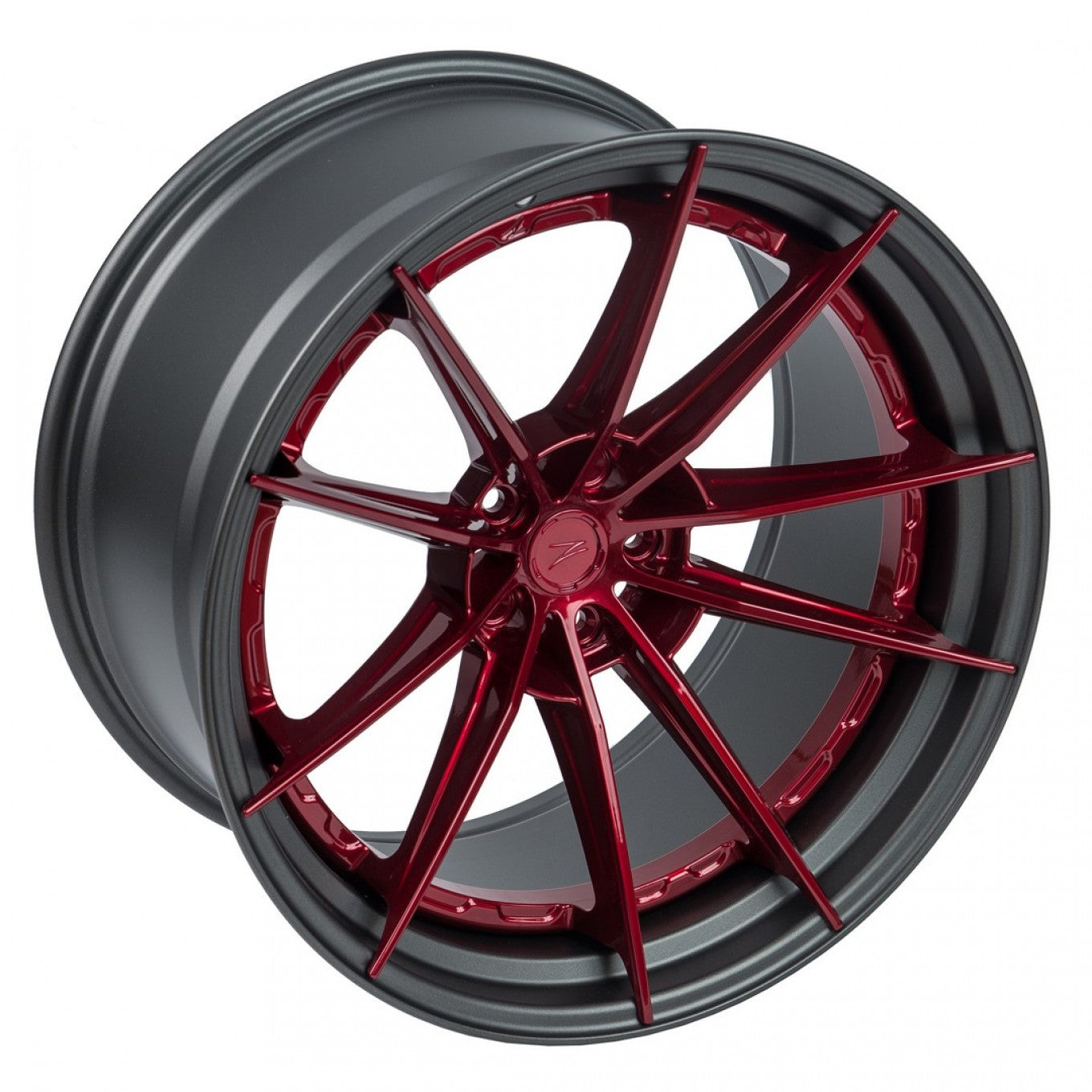 Z-Performance ZP.MODULAR 1 | Super Deep Concave – Blood Red / Gunmetal - Getsdowned