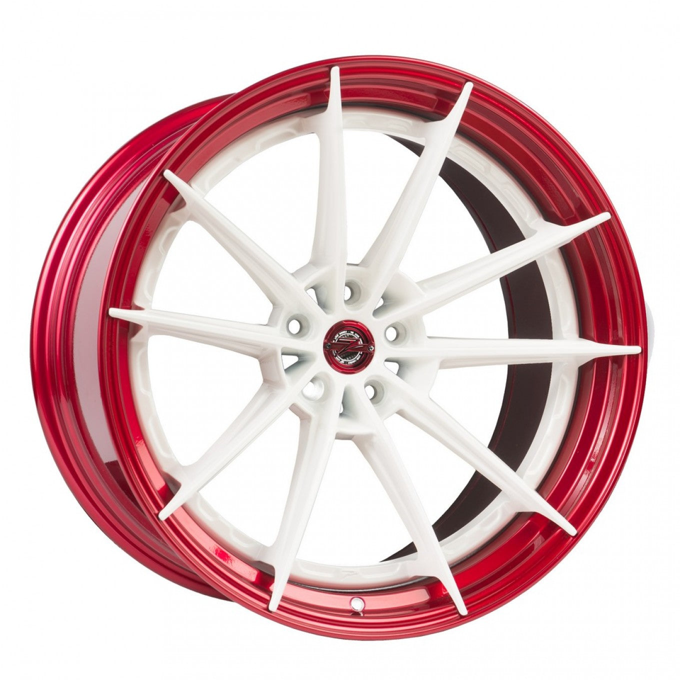 Z-Performance ZP.MODULAR 1 | Super Deep Concave – White Center / Candy Red Lip - Getsdowned