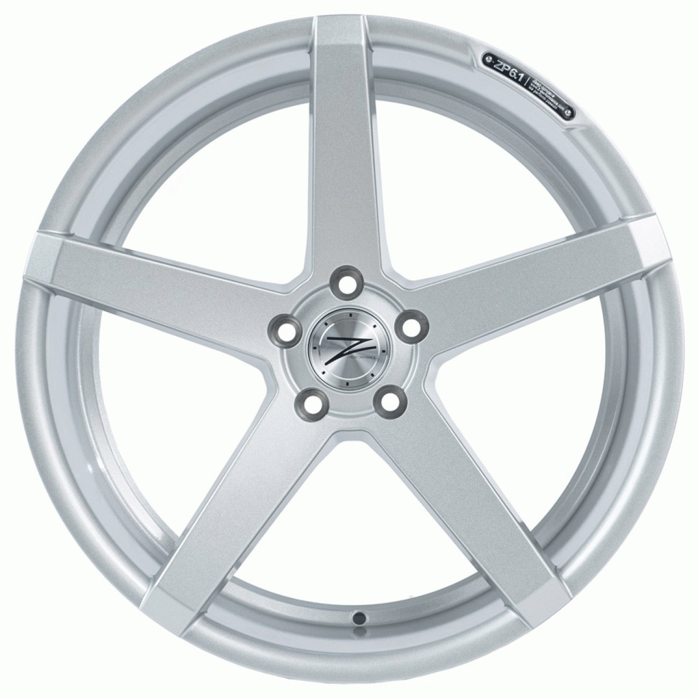 Z-Performance ZP6.1 Deep Concave | Sparkling Silver (Custom Finish) - Getsdowned