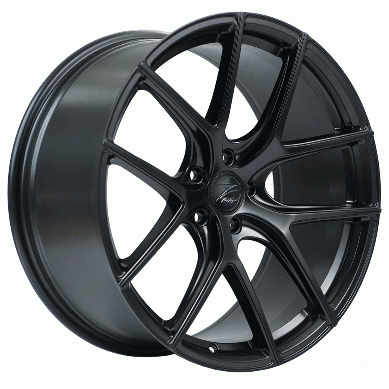 Z-Performance ZP9.1 FlowForged | Satin Black – Deep Concave - Getsdowned