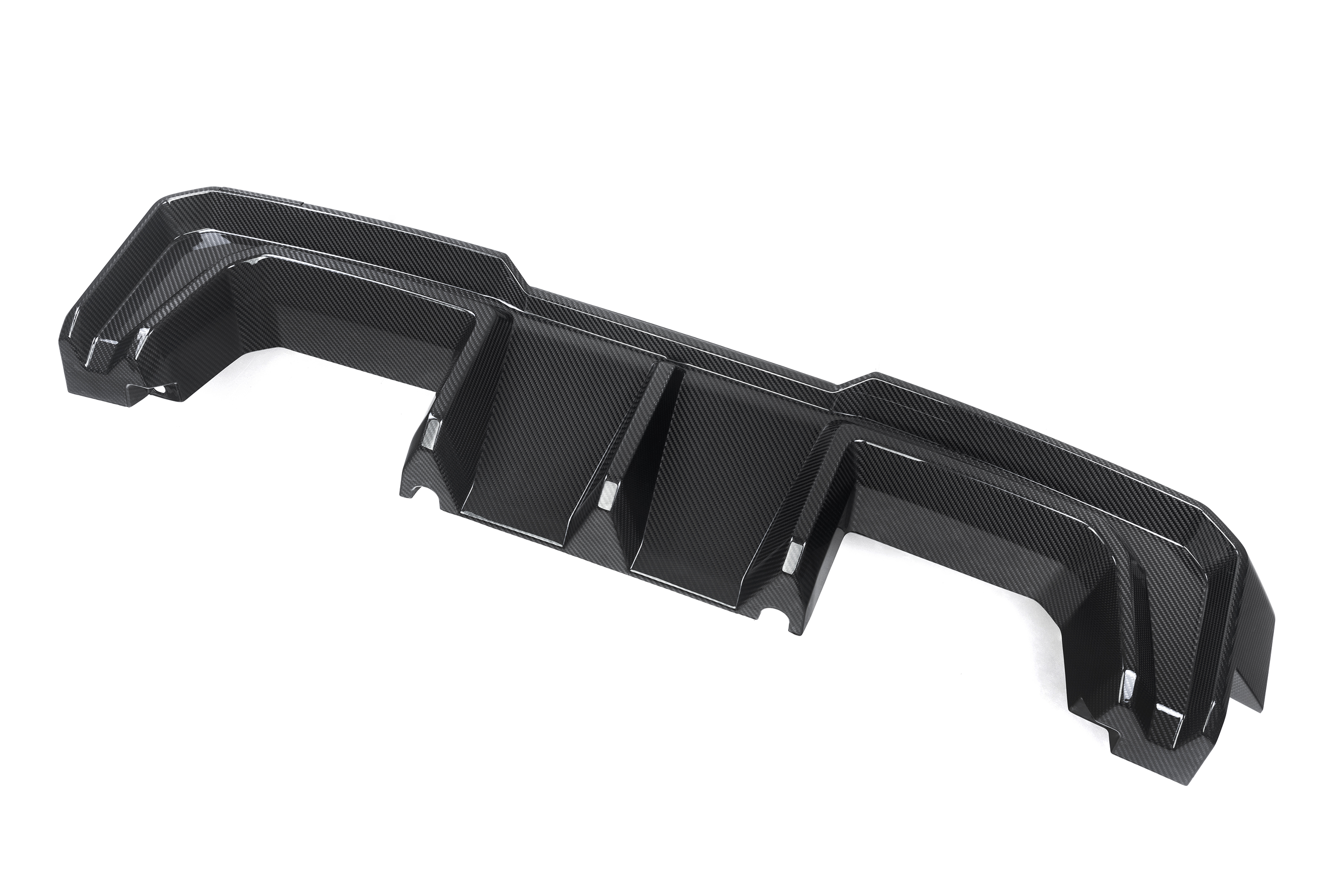 Dry Carbon Heckdiffusor Heck Winglet "SQ-B Style" für BMW M3 G80 G81 / M4 G82 G83 inkl. LCI