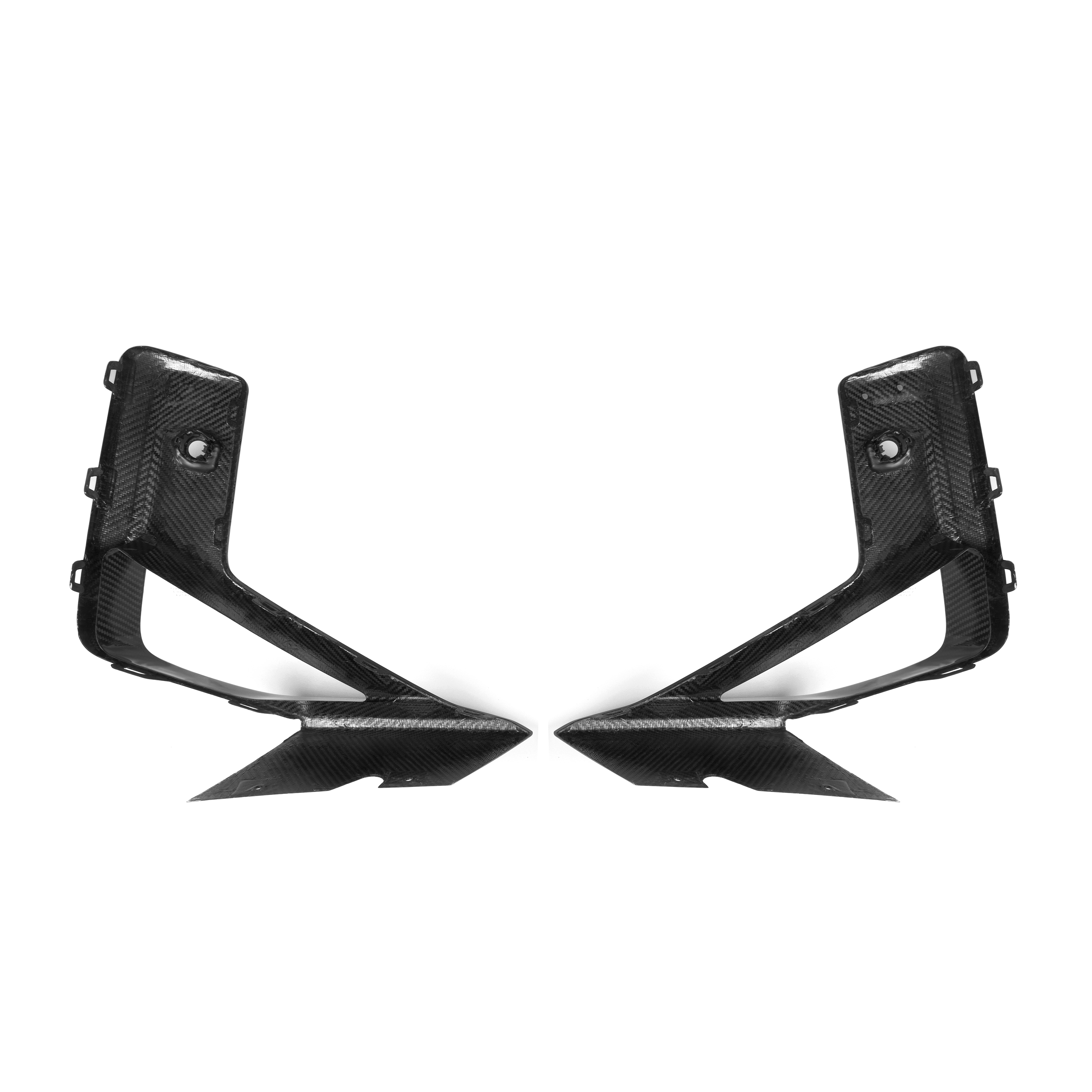 Dry Carbon Front Canards für BMW X3M (F97) X4M (F98) inkl. LCI